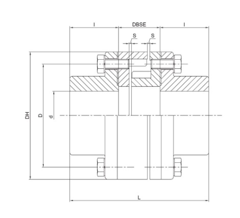 ECC 120 Elastic Coupling