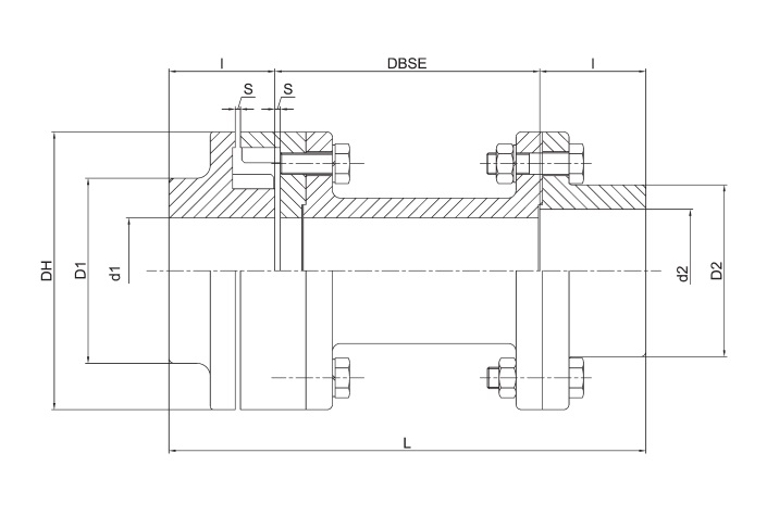 ED 180-100 Elastic Coupling