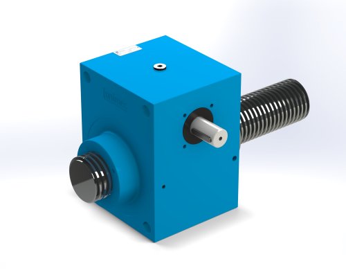 Unimec  TP 9010 Trapezoidal Screw Jack Render