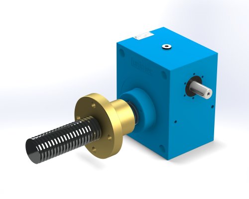 Unimec Trapezoidal Screw Jacks Model TPR 7010 Render