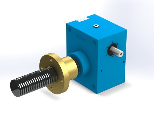 Unimec Trapezoidal Screw Jacks Model TPR 8010 Render