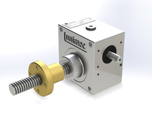 Unimec XTPR 204 Stainless Steel Trapezoidal Screw Jack