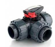 FIP Italy LKDAV Series DN 10÷50 DUAL BLOCK® 3-way Ball Valve